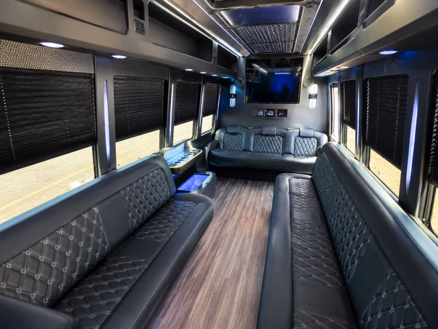 book a party bus to pine knob music theatre and start the night early
