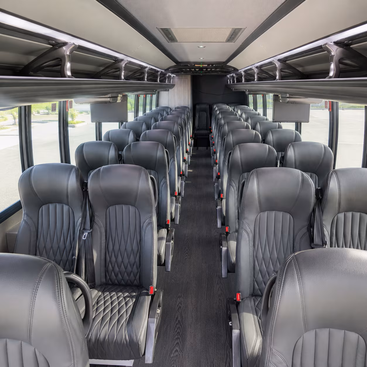 livonia airport transportation onboard seating