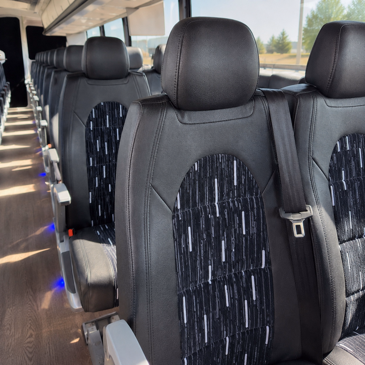 livonia corporate event transportation onboard seating