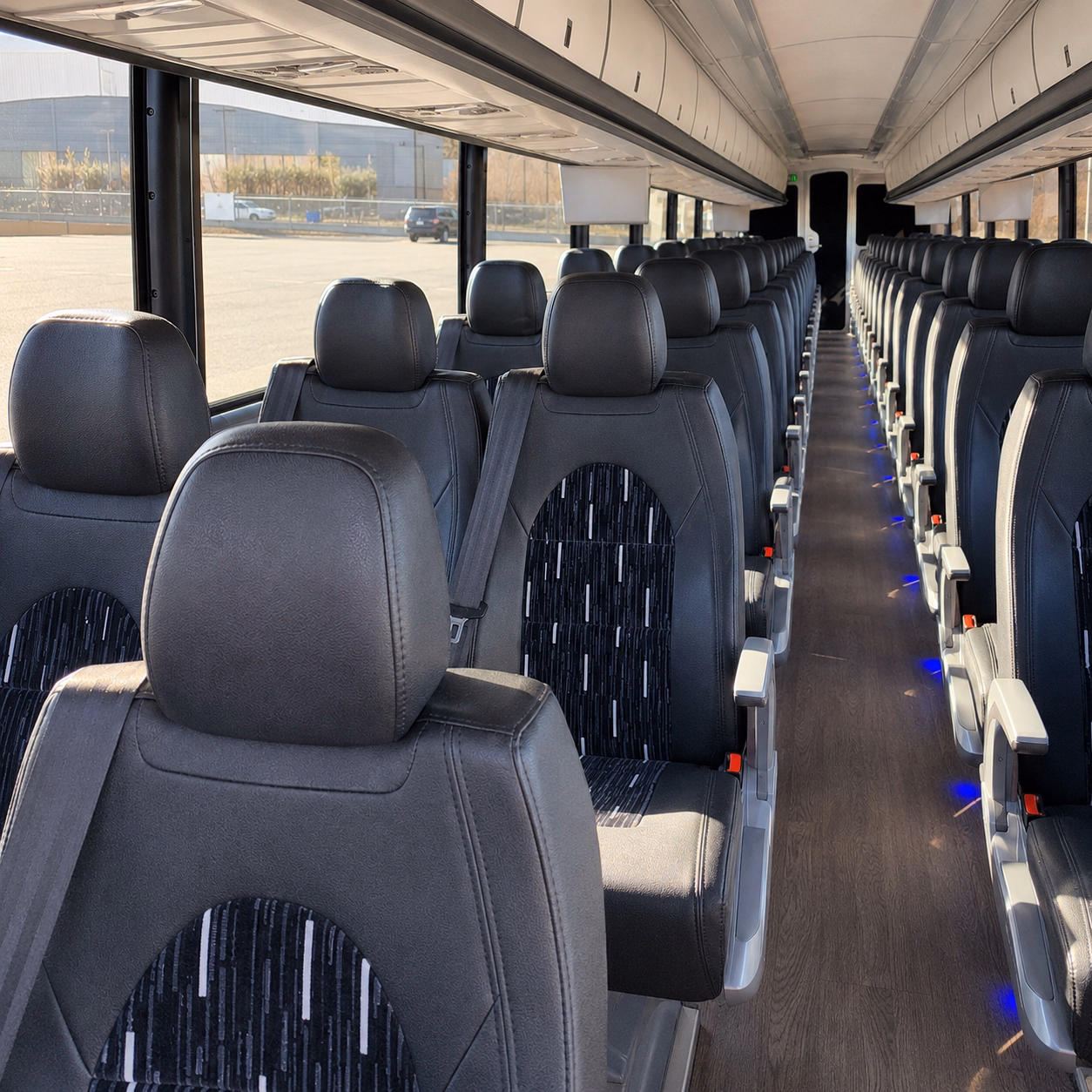 livonia religious group transportation onboard seating