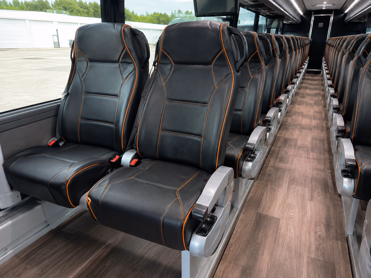 livonia school event transportation onboard seating