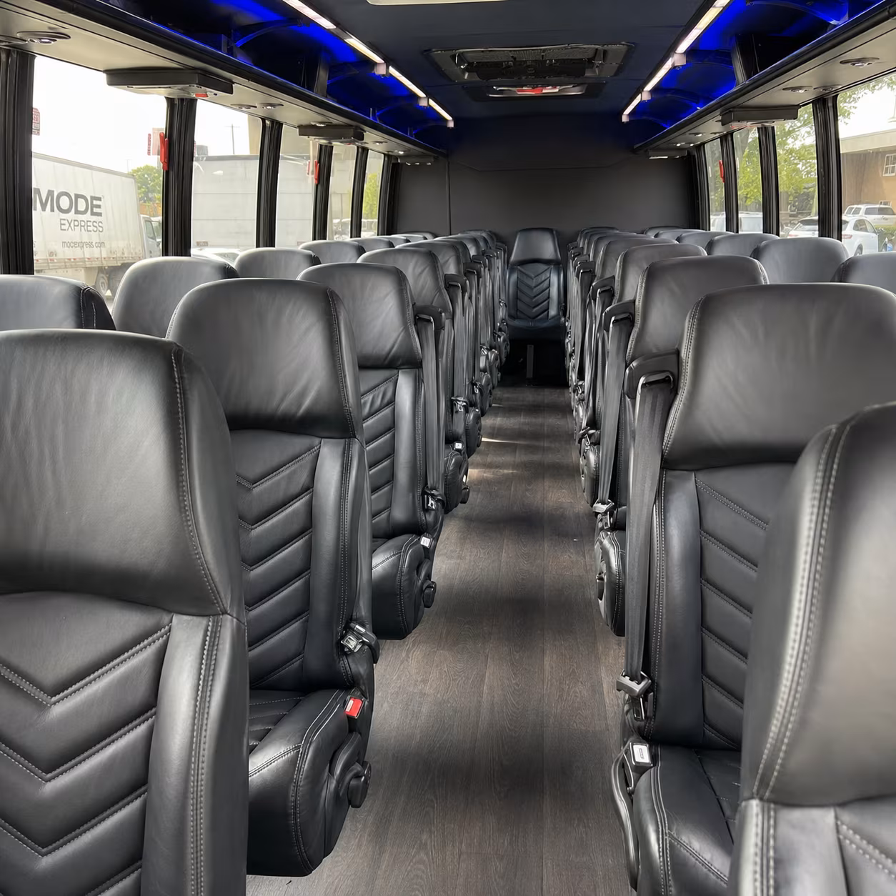 livonia wedding transportation onboard seating