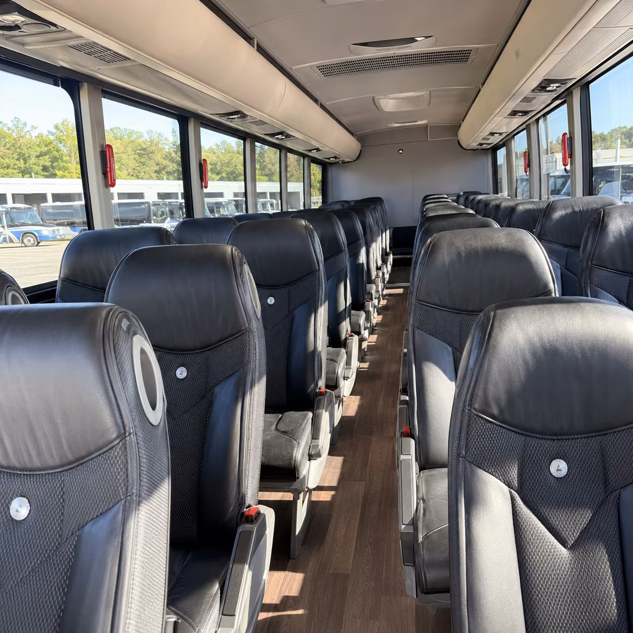 pontiac book a charter bus for your pontiac wedding
