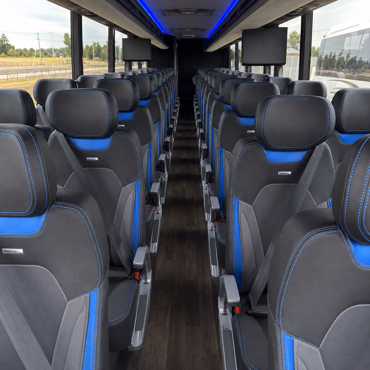 pontiac make your group trip comfortable with a pontiac long distance charter bus rental