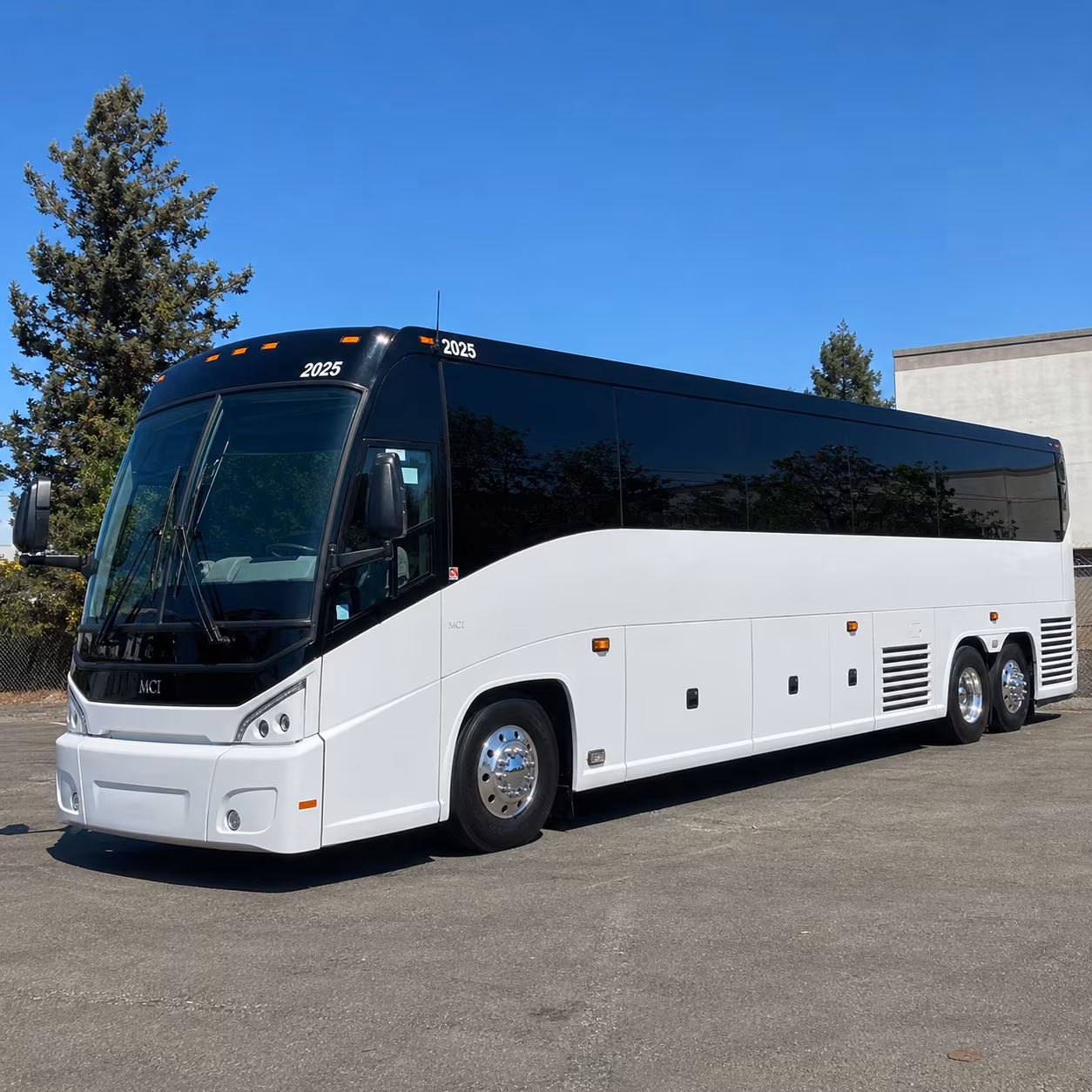 taylor charter bus rental exterior